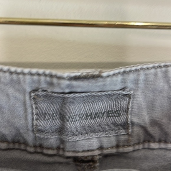 Denver Hayes Sunwashed Casual Shorts Grey Cotton Stretch Size 14 - Picture 5 of 11